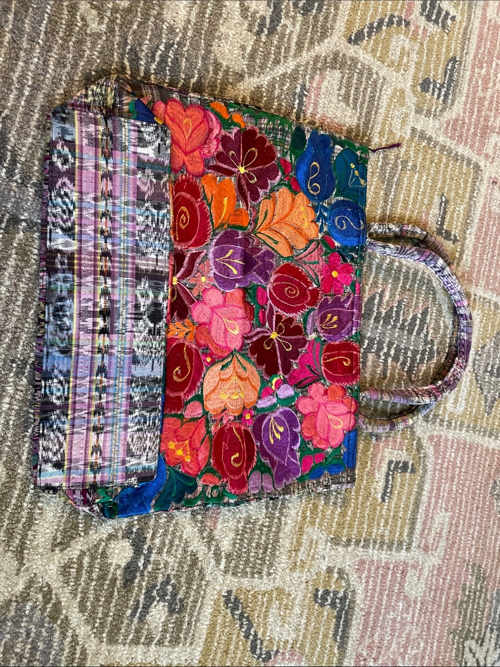 Floral shoulder Bag - Multicolor